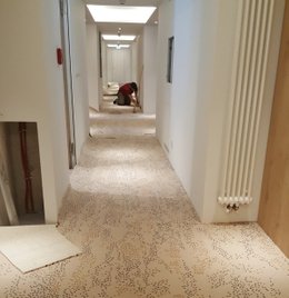 Teppichverlegung-Hotel Ameron in Hochenschwangau